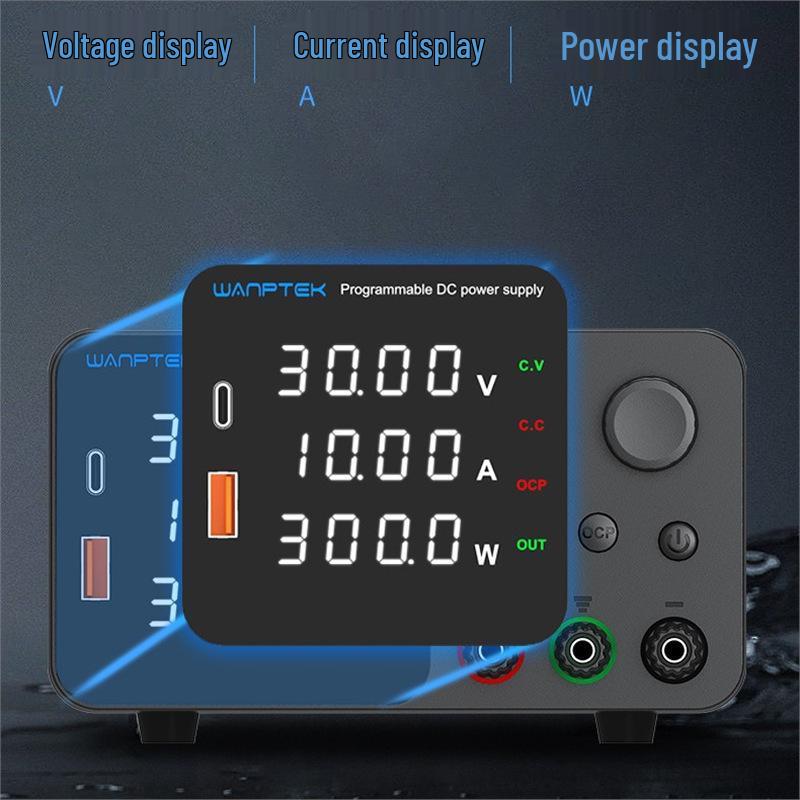 Adjustable DC Regulated Power Supply TPS3010 for Mobile Phone Repair and Battery Charging