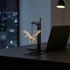 Drachen Buchstützen für Regale Fliegendes Bücherregal Licht, Dekorative Buchstütze Licht & Schreibtisch, Kreative Schreibtischaccessoires Skulptur Buchhalter, Schwer