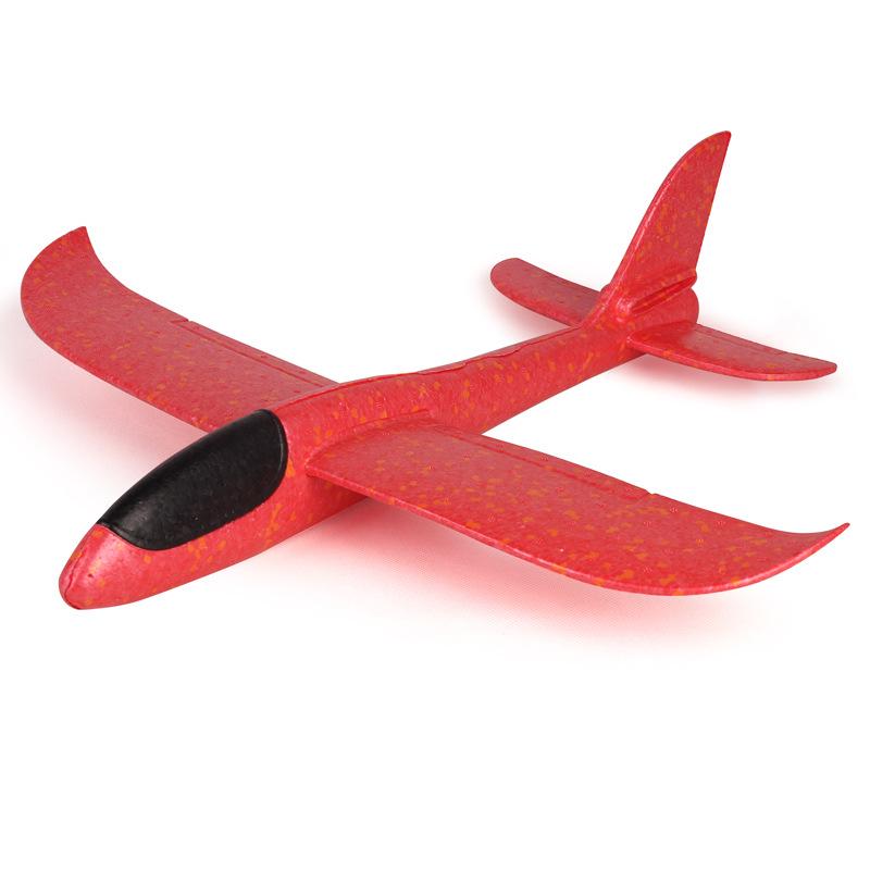 1шт 48см EPP пена ручной бросок самолет модель открытый запуск планер самолет подарочная игрушка красный