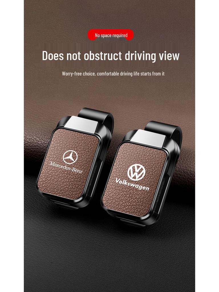 Auto-Sonnenbrillenhalter für Porsche Cayenne, Macan, 718, Panamera, 911