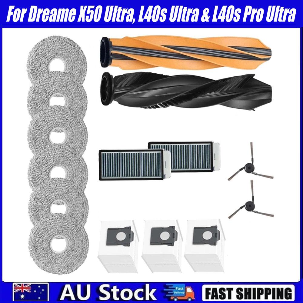Kit di Ricambio per Aspirapolvere Dreame L40s Ultra Parti di Ricambio Accessori Compatibili Dreame L40s Pro Ultra Parti Dreame X50 Ultra