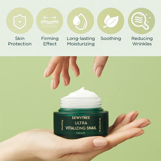 [DEWYTREE] Ultra Vitalizing Snail Cream 80ml