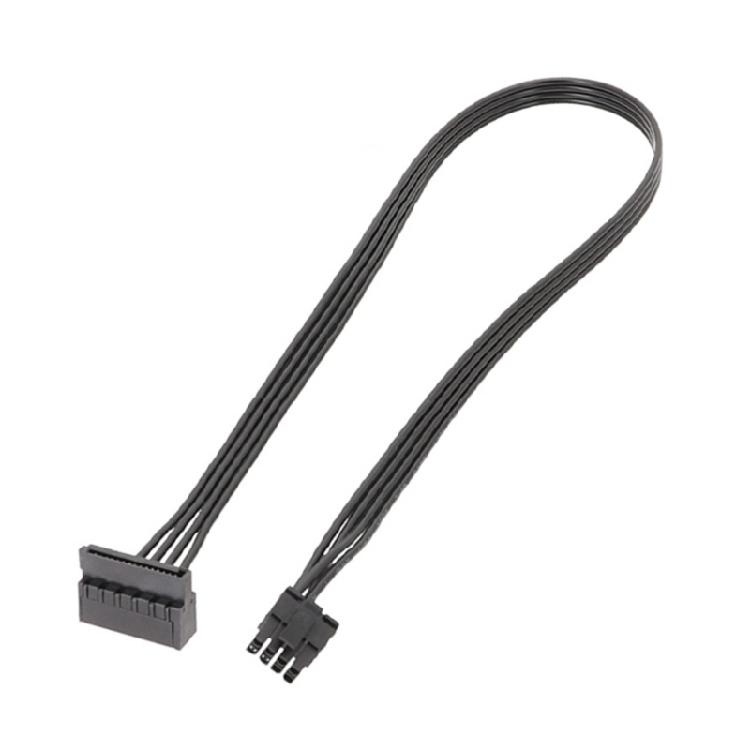 Small 8 Pin To SATA Power Cable Motherboards SSD Hard Drive Power Supply Cord