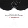 Eye Masks Sleeping Mask Ultralight 3D Blackout Rest Relax Comfortable Soft Night Blindfold for Women Men Eyeshadow Travel Eye Mask