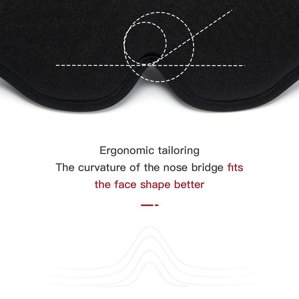 3D Blackout Travel Eye Mask