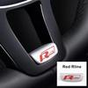 Car Steering Wheel Accessories Metal Stickers For VW GTI R Line Polo Golf Passat Scirocco Tiguan Jetta T-ROC Touareg GTS/Hub Cap mkvg18