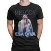 Melody That Diva Eurovisions 2025 Merch Men Women T Shirt 100% Cotton Tee Graphic Printed  Tops T-shirt