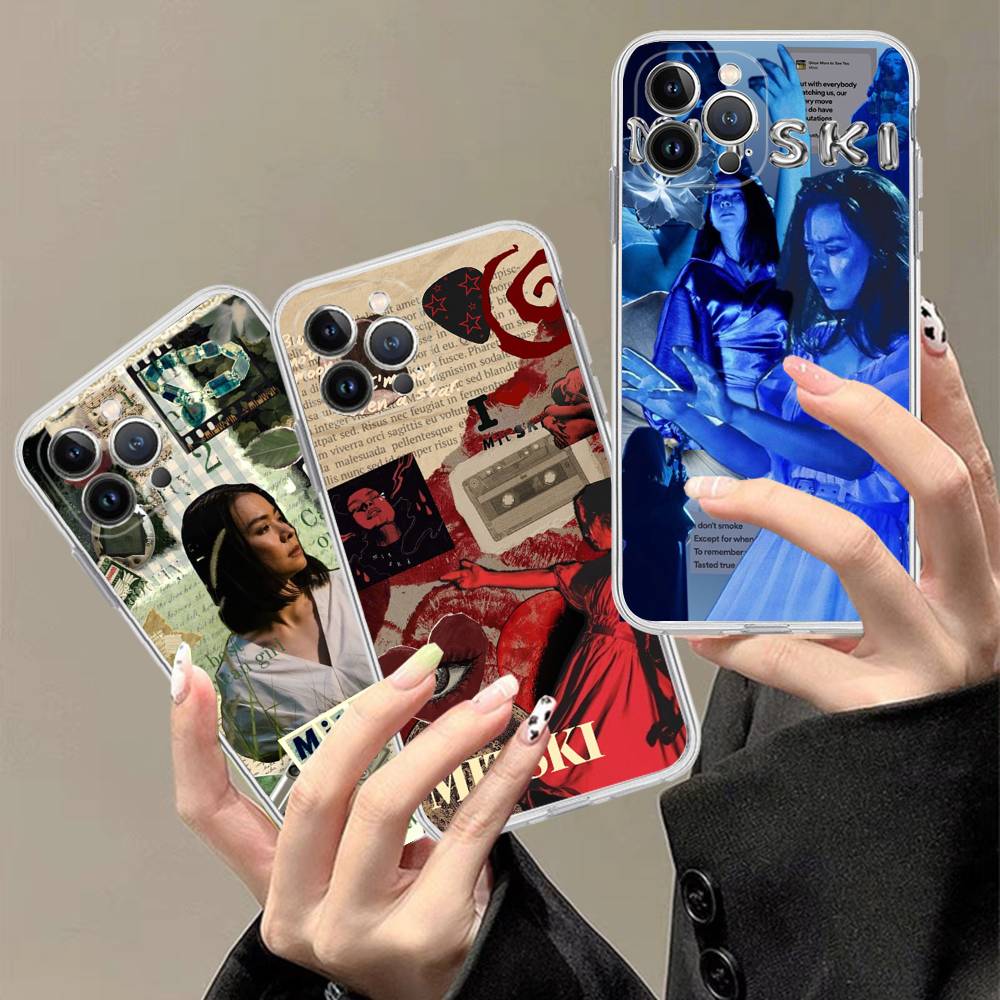 Popular Singer M-Mitski Fit For IPhone 16 15 Promax Phone Case IPhone 14 11 12 High End 13 Pro Silicone