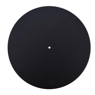 Almohadilla antiestática para discos de vinilo para tocadiscos, alfombrilla plana antiestática de cuero genuino suave (1.5mm)