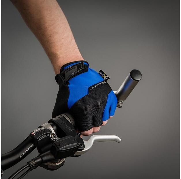 Chiba Gel Comfort Active Bicycle Gloves (blue/black)