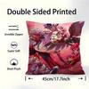Hazbin HHotels Angel Dust Alastor Pillow Cushion Cover Pillowcase Living Room Sofa Home Decor Customized