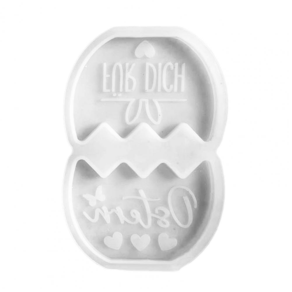 Форма пасхального кролика Силиконовая форма для Пасхи Форма силиконовая для пасхального кролика Гибкая для шоколада, мастики, конфет, кубиков льда Легкая