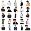 Chen Feiyu Celebrity Sticker Pack - 50 Decorative Stickers for Laptops, Suitcases, Cars, and Skateboards.