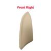 Car Leather Door Armrest Cover Trim Panel Interior Door Handle Lid Decoration Beige/Black for Honda Accord 8th Gen 2008-2013