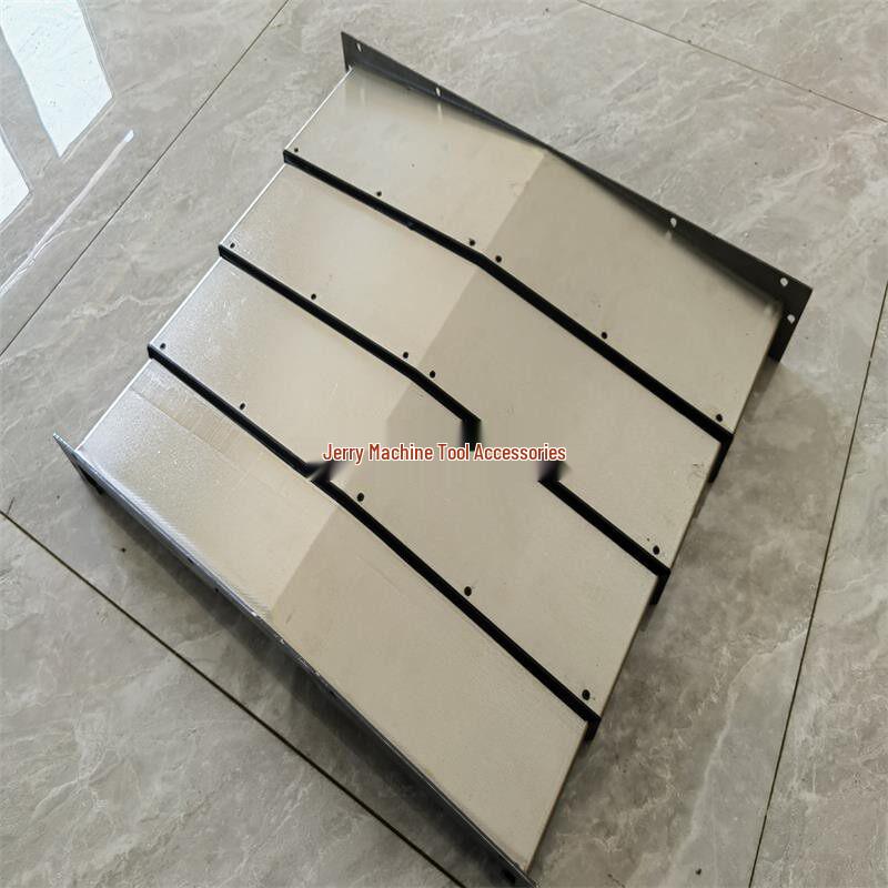 1060 Stainless Steel Telescopic Guide Rail Protective Cover for Machine Tools Custom Single Piece