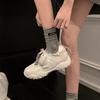 Lace Dream~ 7cm Inner Height Increase Platform Ballet Training Shoes Female Mary Jane Summer Breathable Casual Sports Sandals