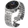 Titanium Metal Strap for Samsung Galaxy Watch 8Classic 46mm 8 40mm 44mm No Gaps Link Band for GALAXY WATCH 8 Luxury Men Bracelet