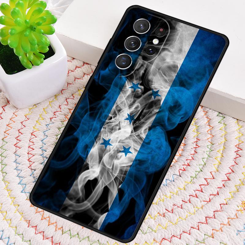 Honduras National Flag Silicone Phone Case For Samsung Galaxy note 10 pro S26 S25 S24 S23 S22 S21 Plus S25Ultra Capa Cover