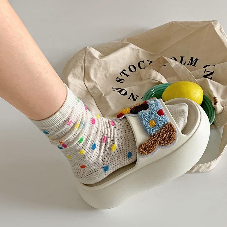 Dachshund lightweight thick-bottomed one-word slippers for women's summer wear, non-slip and cool slippers for stepping on shit