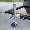 8" Trailer Jack Wheel Bracket for Yacht, ATV, RV & Car Modifications