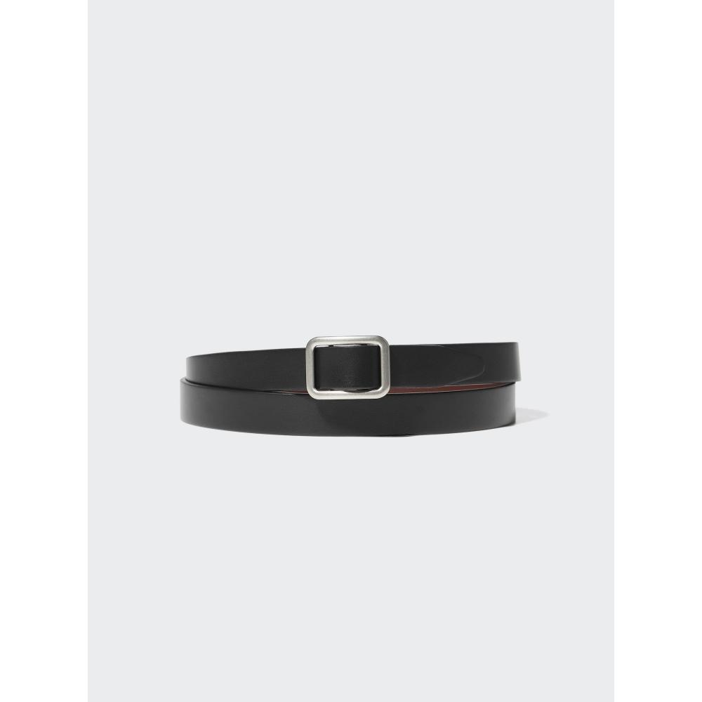 Uniqlo Japan Reversible Holeless Narrow Belt
