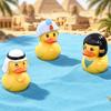 2 Stuks Mini Hars Egyptische Eend Beeldje, Schattige Kleine Oude Egyptische Sfinx Farao Beeldjes voor Huis Kantoor Tafel Decoratie, Micro Landschap, DIY Knutselen