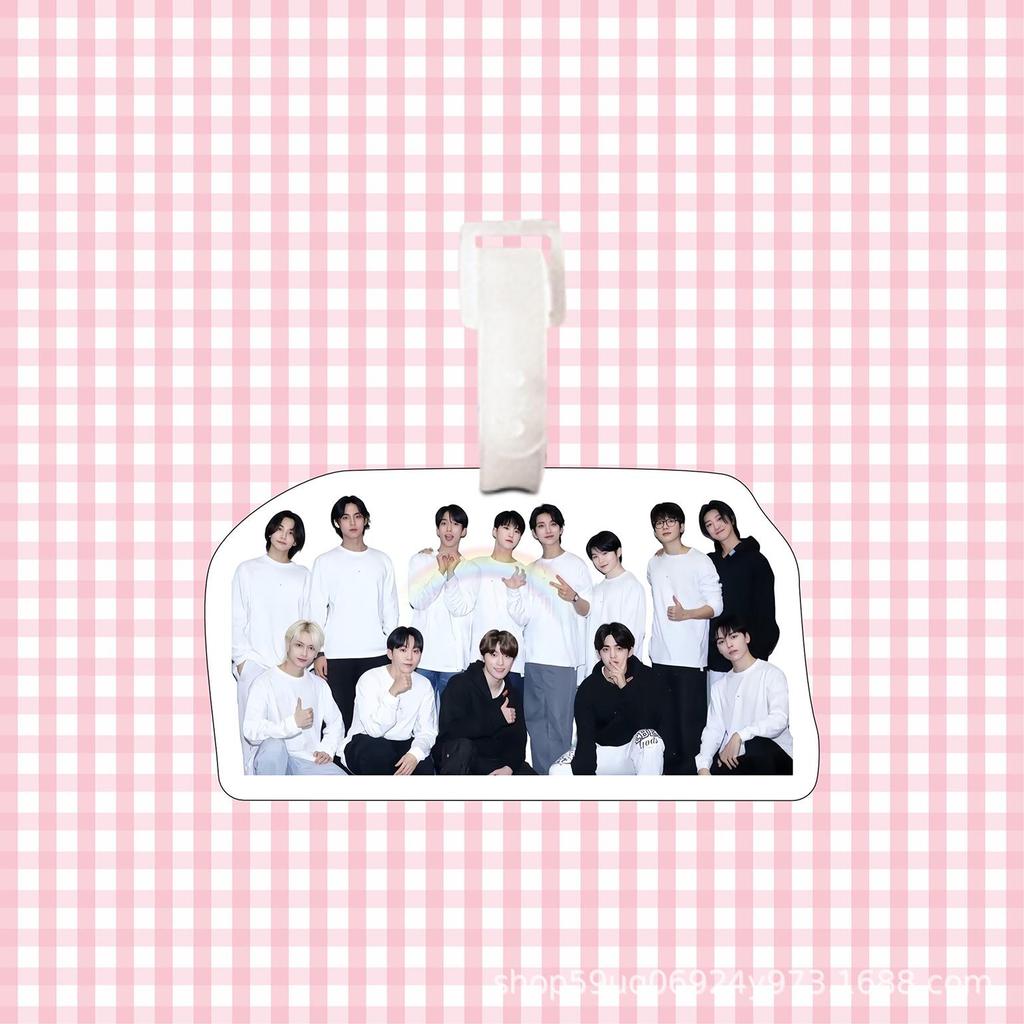 Yoon Jeonghan Seventeen Luggage Tag Keychain Ornament
