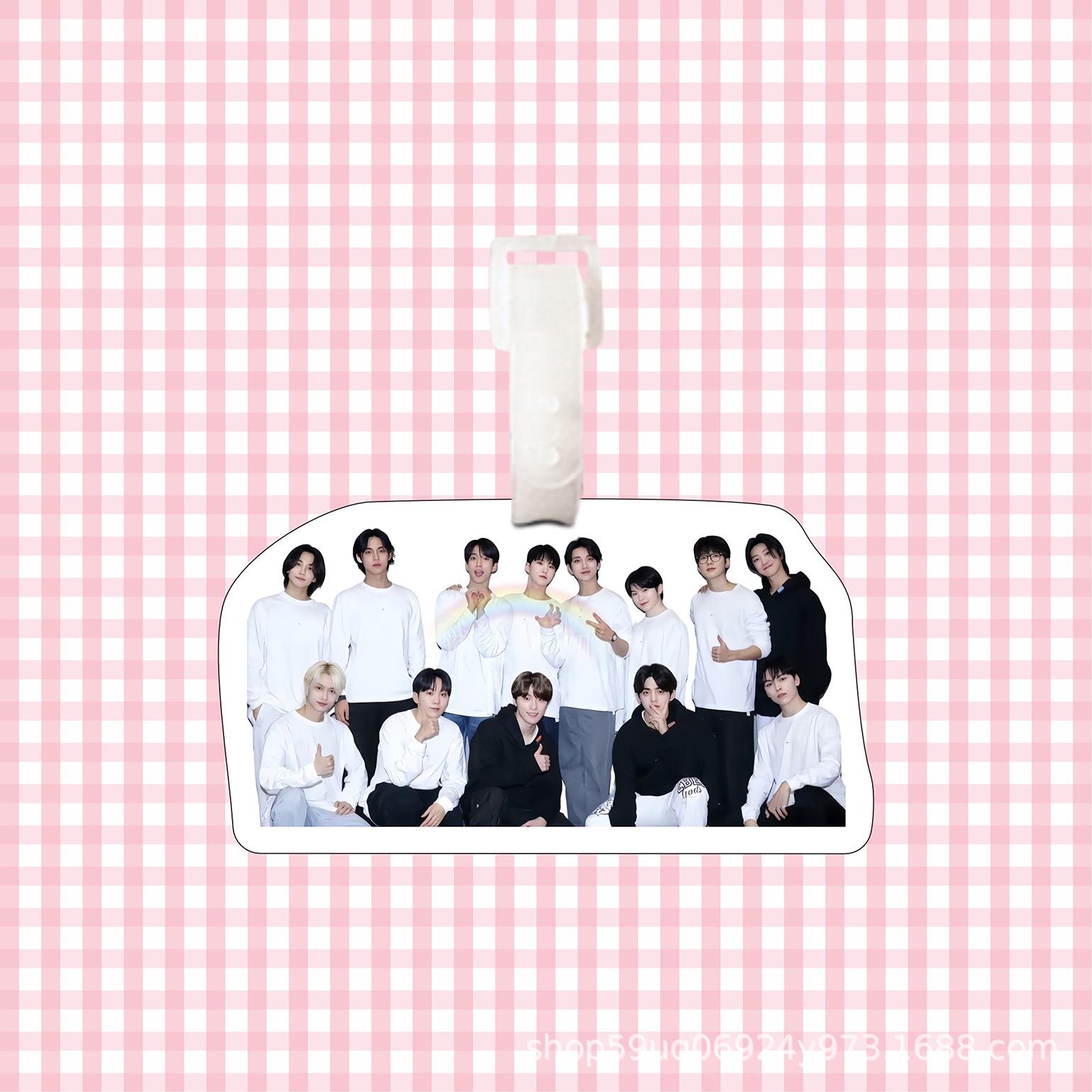 Li Zhixun Luggage Tag: Backpack Charm, Suitcase Chain, Hanging Ornament, Keychain - Seventeen