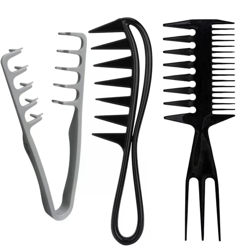 Volumizing Wide-Tooth Hair Styling Comb Curling Tools Fluffy Texture Ideal For All Hair Types Hairstyling Tools