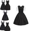 Costume Dirndl Bavarese Vintage con Vita Elastica e Maniche a Bolla per Occasioni Festive