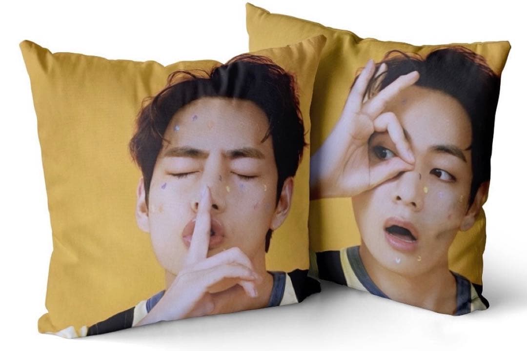 БУ Наволочка для подушки BTS Тэхён V Tae 4800₽