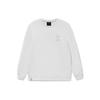 Li Ning Sweatshirts Unisex White Crew Neck Moderate Regular AWDRG53-2