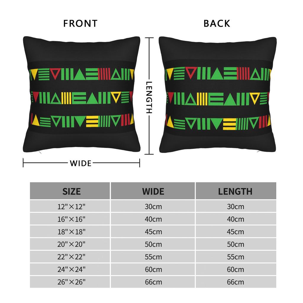 African Pattern Pillow Cover Soft Cushion Cover Fashion Pillow Case For Sofa Bedroom Home Decor