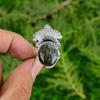925 Silver Oval Labradorite Stone Artisan Handcrafted Sister Statement Boho Ring