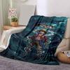 1pc Naruto Vs Sasuke Clash Titans Soft Throw Blanket Flannel All Season Light Weight Living Room/Bedroom Warm Blanket. M7270159