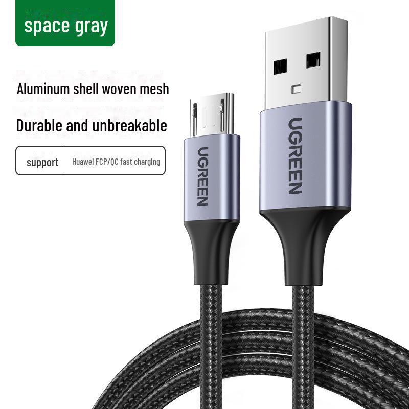 Nabíjecí kabel UGREEN Micro USB pro Android - Kompatibilní s Xiaomi 6, Honor 8X, Redmi, Vivo