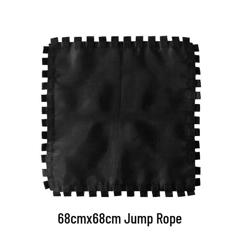 Square Trampoline Mat with Latex Elastic Ropes