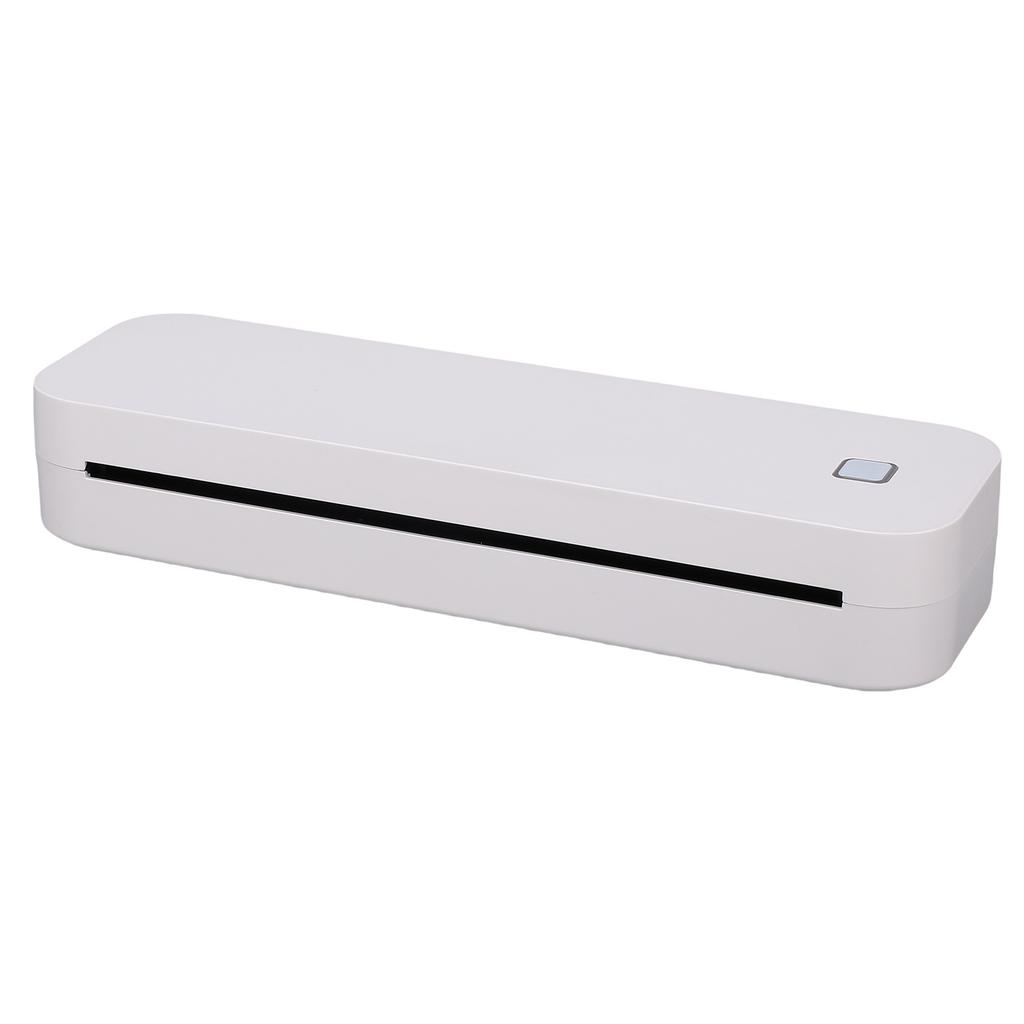 Wireless Thermal Printer 200dpi Inkless Low Noise Portable Thermal Label Printer for A4 A5 8.5 X 11in US Letter Paper