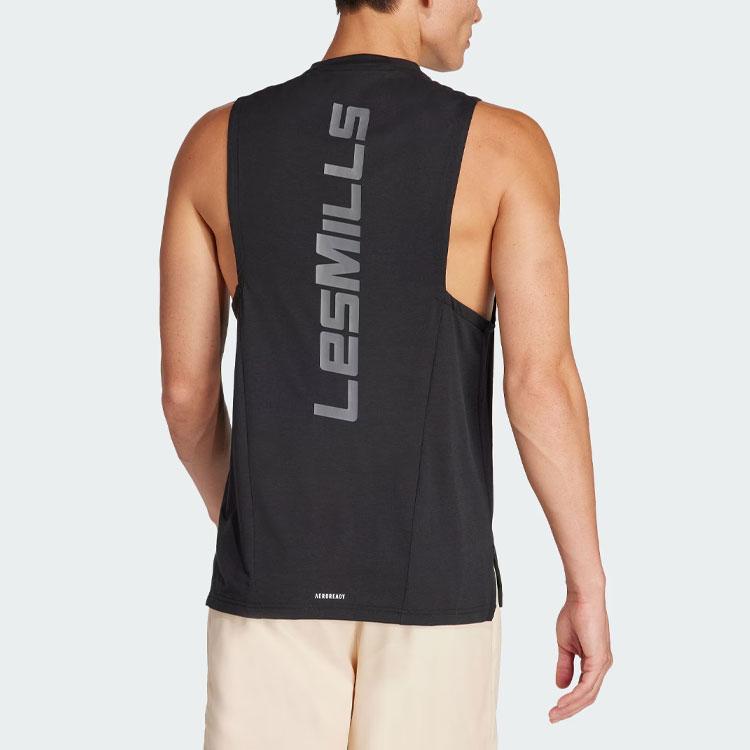 New Adidas Free Shipping With AdiClub Les Mills Graphic Tank Top IX7979