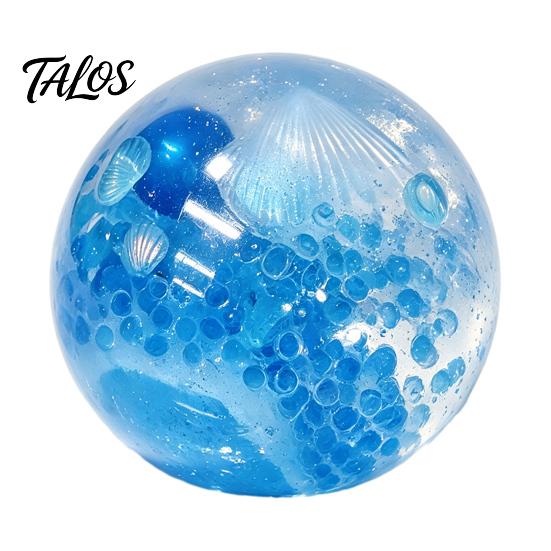 Stress Relief Toys Clear Ball Fidget Toy, Anxiety Squeeze Slow Rebound Transparent Toy for Home Office School