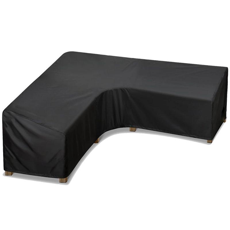 L-förmige Outdoor-Sofahülle/Möbelabdeckung für den Außenbereich, Wasserdicht, Staubdicht und UV-beständig, Outdoor-Möbelabdeckung.