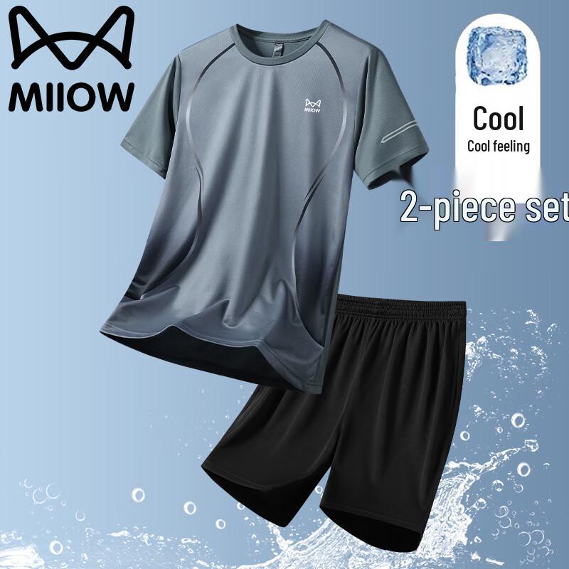 MaoRen Men s Summer Ice-Feel Quick-Dry Sports T-Shirt XL 1960₽