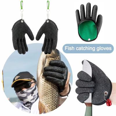 1pcs Anti Slip Fishing Catching Gloves Multi Functional Protect Hand Glove Fishing Gloves Fishing
