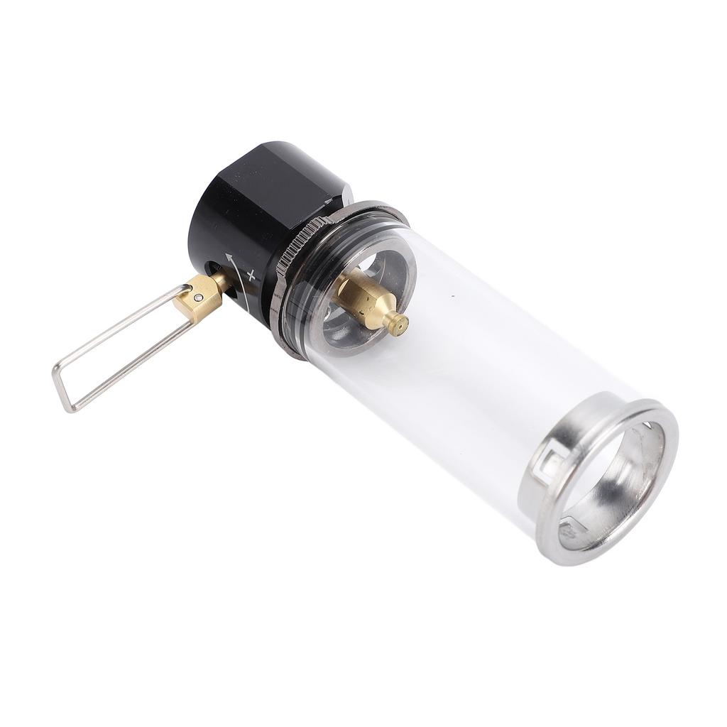 Camping Gas Lantern Aluminum Alloy Brass Glass Outdoor Gas Tent Lamp Vintage Gas Candle Lamp for