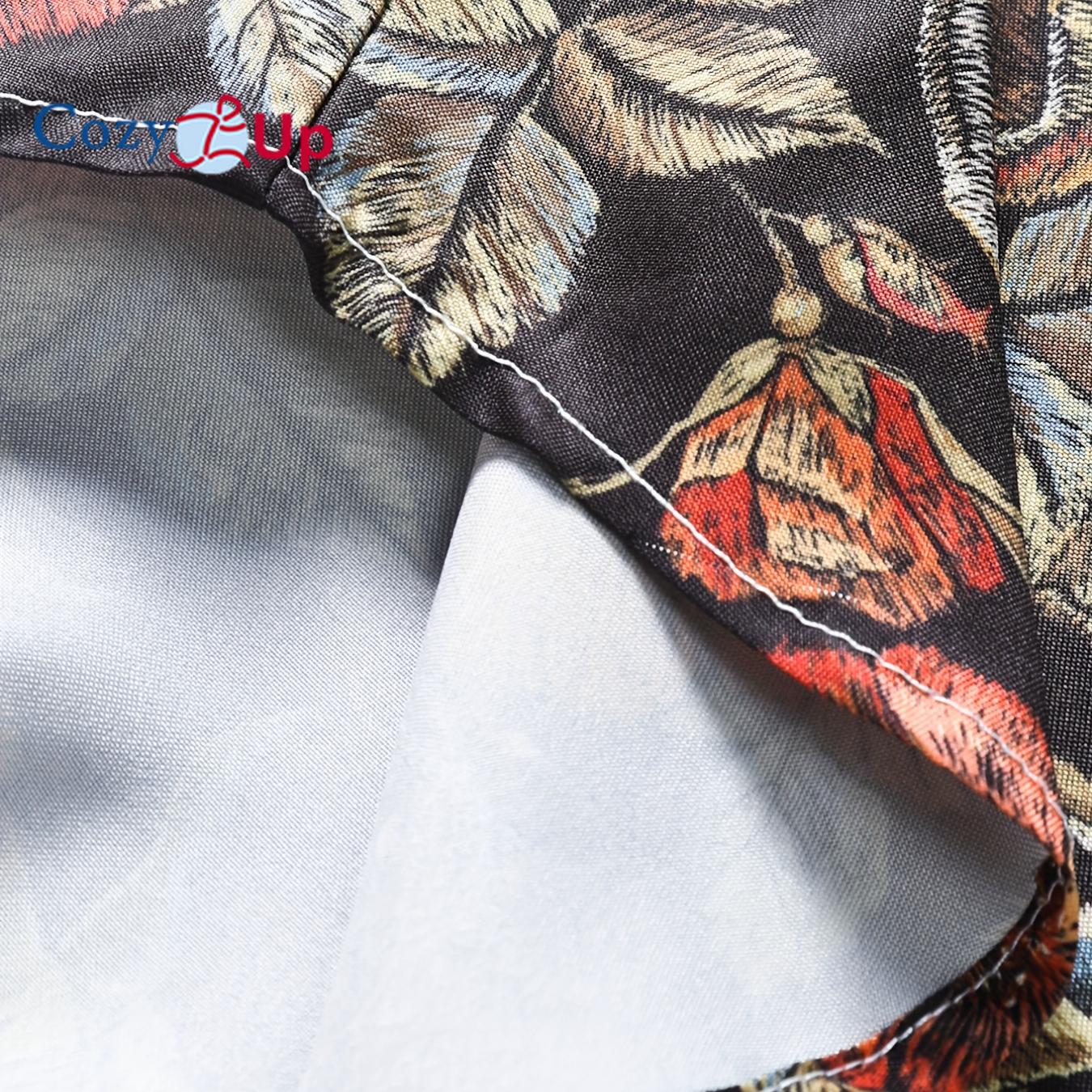 Мужская повседневная рубашка с коротким рукавом с принтом черепа и розы — фото 5