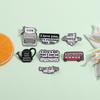 Famous Female Singer Peripheral Enamel Pins Music Lyrics World Tour Souvenir Brooches Lapel Badge Jewelry Gifts For Fans Friends