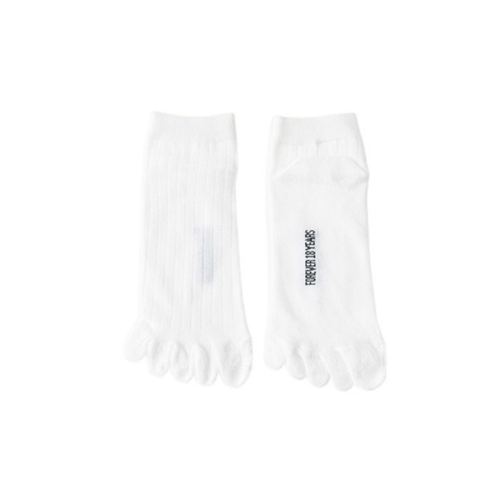 With Separate Fingers Five Finger Socks Thin Cotton Toe Socks Low Cut Ankle Sports Socks  Summer