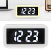 Wireless Charging Alarm Clock USB Reverse Charging LED Large Screen Rectangle Digital Alarm Clock for Bedroom