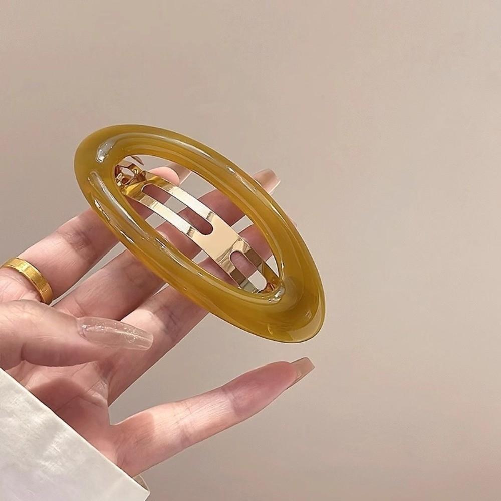 Pinces à cheveux simples en métal et gelée, porte-queue de cheval, barrettes de mode, accessoires pour cheveux