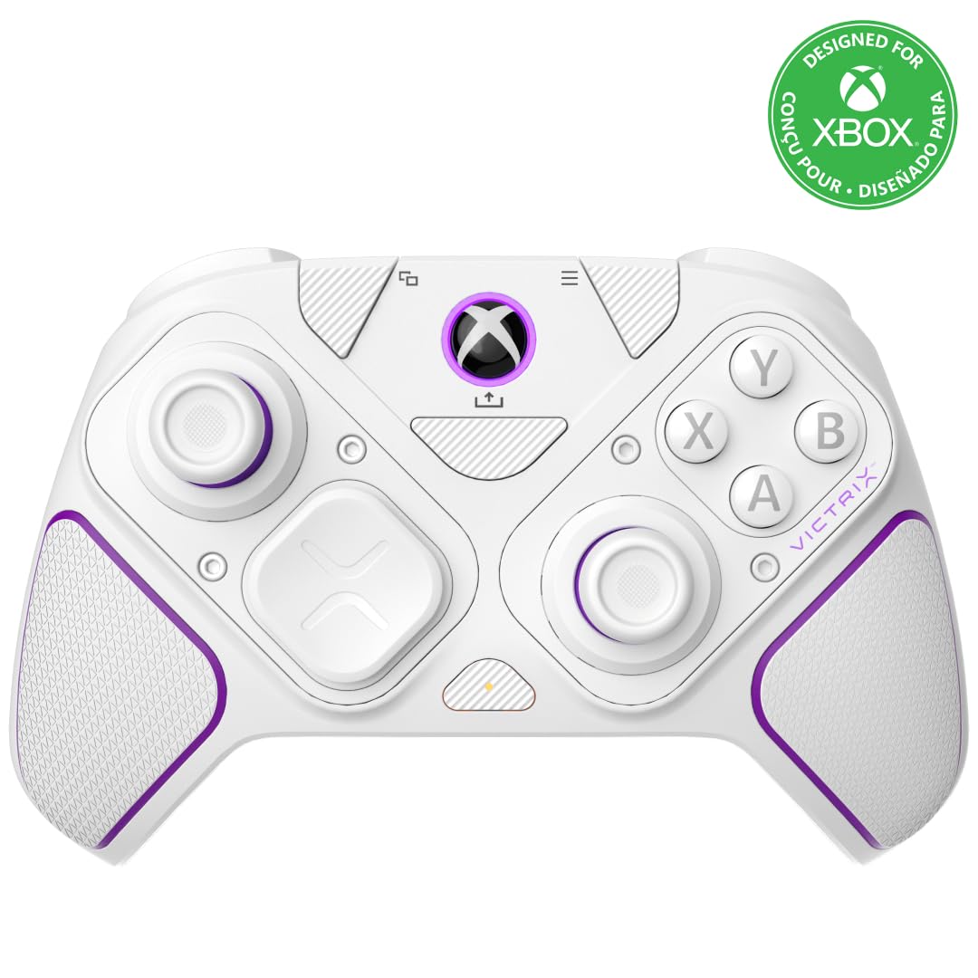 

PDP від ​​TURTLE BEACH Бездротовий ігровий контролер Victrix Pro BFG для серії Xbox і контролер Victrix Pro для серії Xbox і ПК білий [офіційний Xbox] XS білий